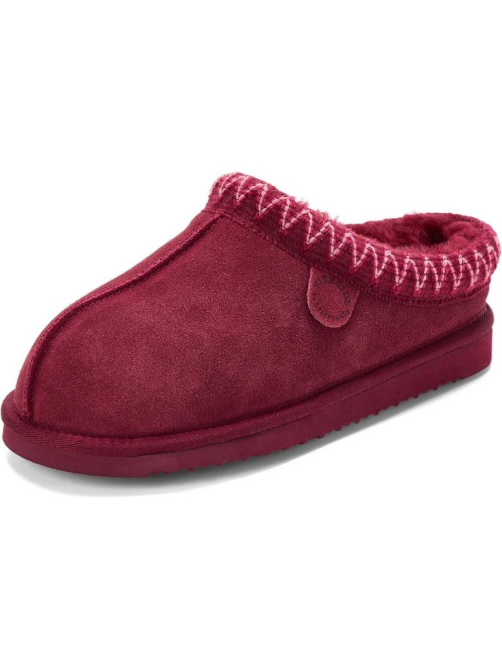 Cozy Genuine Shearling Clog Slippers for Women | 100% Natural Suede